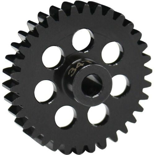 Hot Racing Steel Mod 1 Pinion Gear w/5mm Bore (34T)