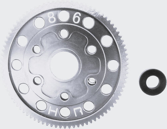 Hot Racing Hard Anodized 48P 86T Aluminum Spur Gear