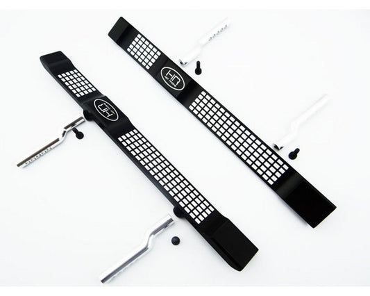 Hot Racing Alum Factory Style Side Steps 4 Dr jeep SCX10