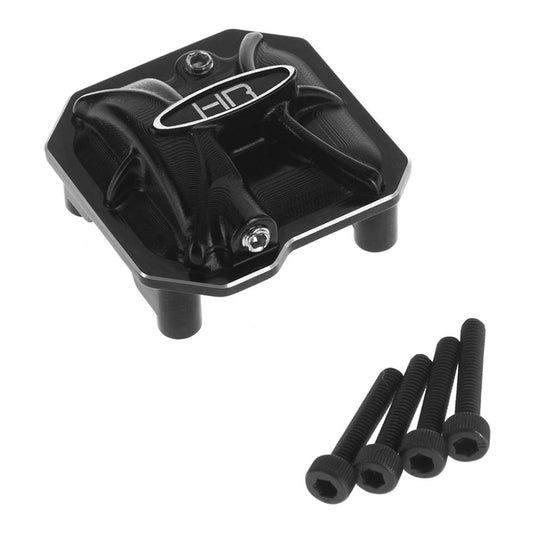 Hot Racing Aluminum AR44 Axle Diff Covers Black SCX10 II