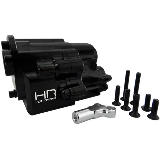 Hot Racing Aluminum Center Transmission Gearbox Case - SCX10 II