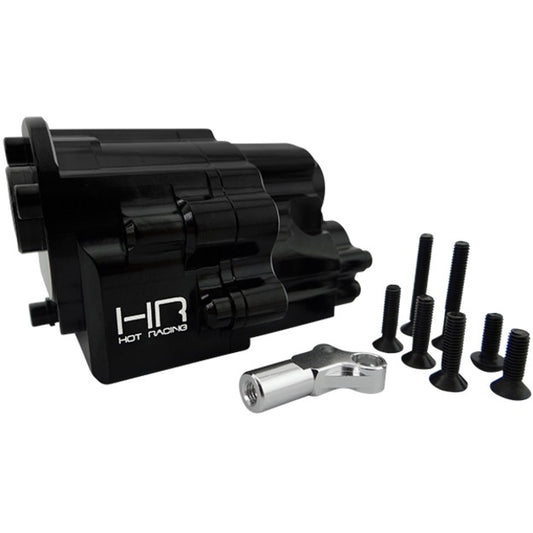Hot Racing Aluminum Center Transmission Gearbox Case - SCX10 II