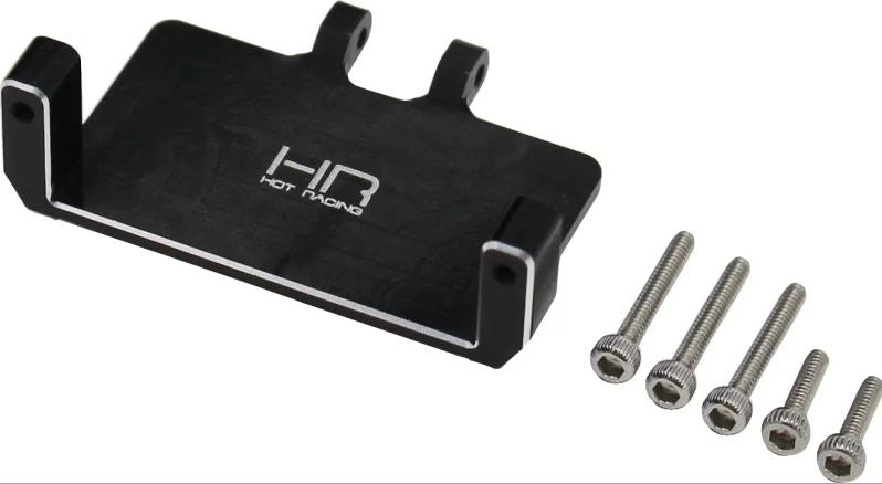 Hot Racing Aluminum EMAX Steering Servo Mount for Axial SCX24