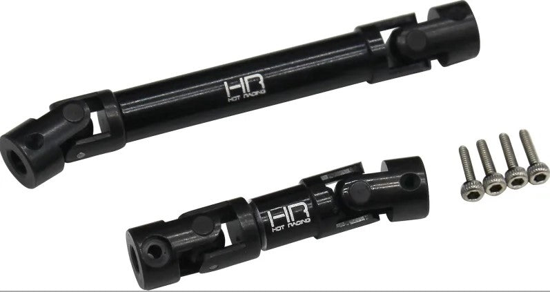 Hot Racing Steel Center Driveshafts for Short WB SCX24