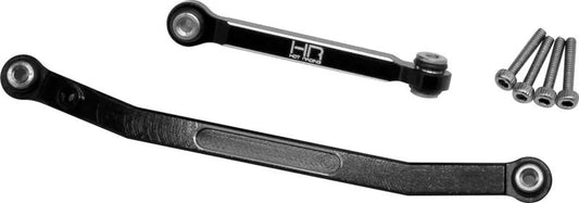 Hot Racing Black Aluminum Steering Rod Set SCX24