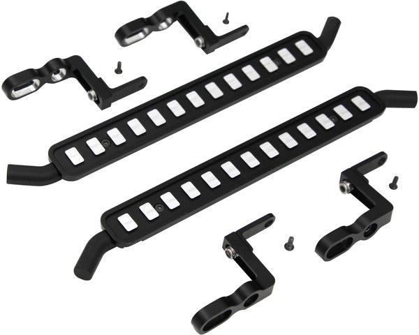 Hot Racing Aluminum ICE Cube Style Rock Rail Side Step (2) TRX-4