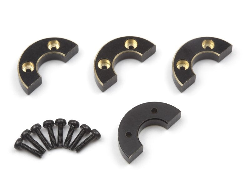 HPI Racing Steering Block Weight Set (Brass / 4pcs) for Venture18
