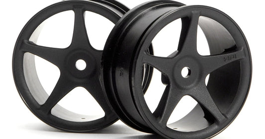 HPI Racing Super Star Wheel, 26mm -1mm Offset, Black