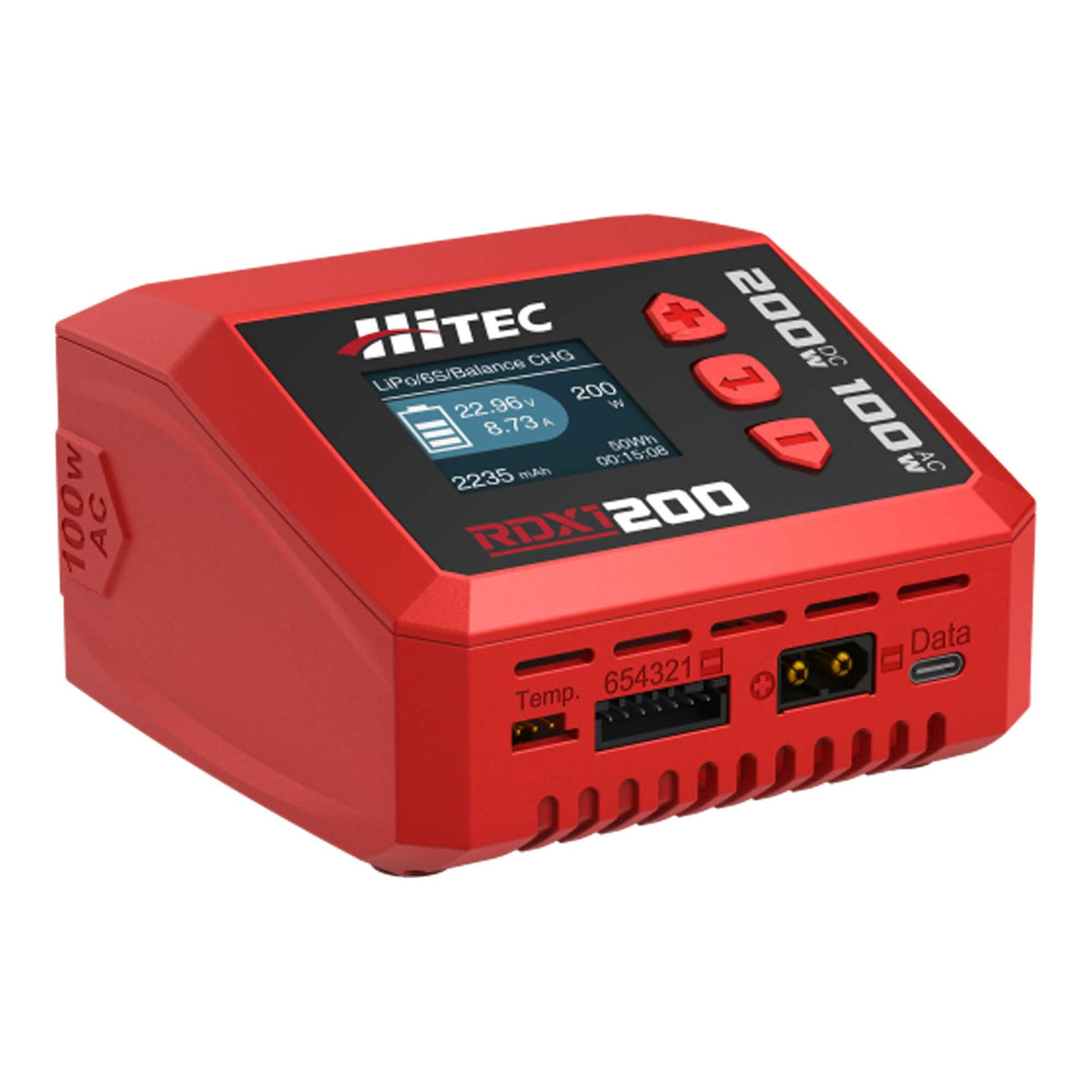 Hitec RCD RDX1 200 100W/200W AC/DC Multi-Function Smart Charger