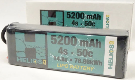 Helios RC 4S 14.8V 5200mAh 50C LiPo Battery - Traxxas