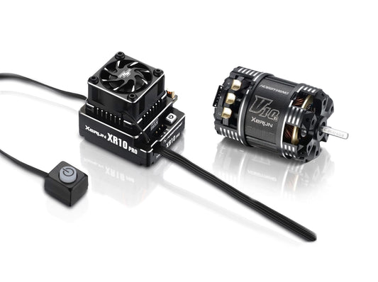 Hobbywing XeRun XR10 PRO G2 ESC with V10 G3 6.5T Sensored Brushless Motor - Combo