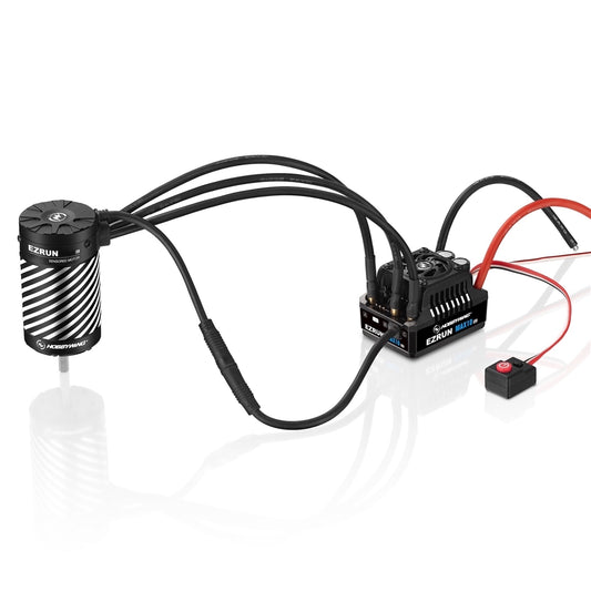 Hobbywing EzRun MAX10 G2 140A ESC with 3665SD (3200kV) Sensored Brushless Motor - Combo