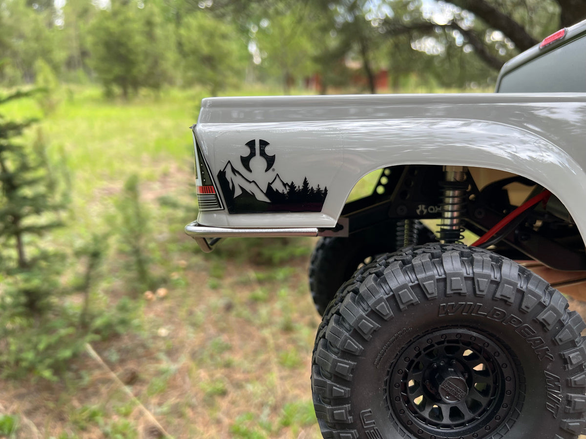 ScalerFab SCX10 III Base Camp Prerunner Rear Bumper with Shackle Mounts