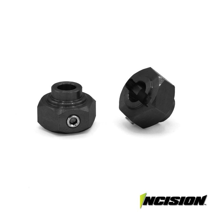 Incision 12mm Locking Hex Black Anodized (2)