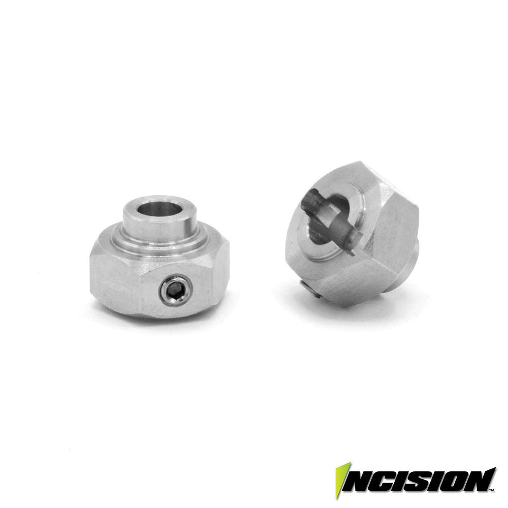 Incision 12mm Locking Hex Clear Anodized (2)