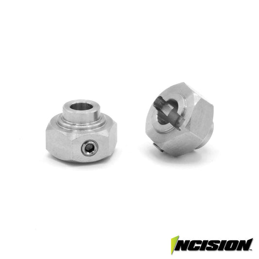 Incision 12mm Locking Hex Clear Anodized (2)