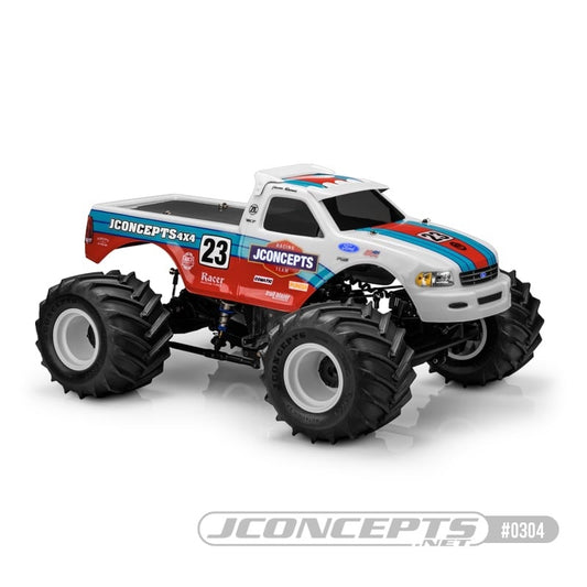 JConcepts 1997 Ford F-150 MT body with Cab Spoiler and Visor
