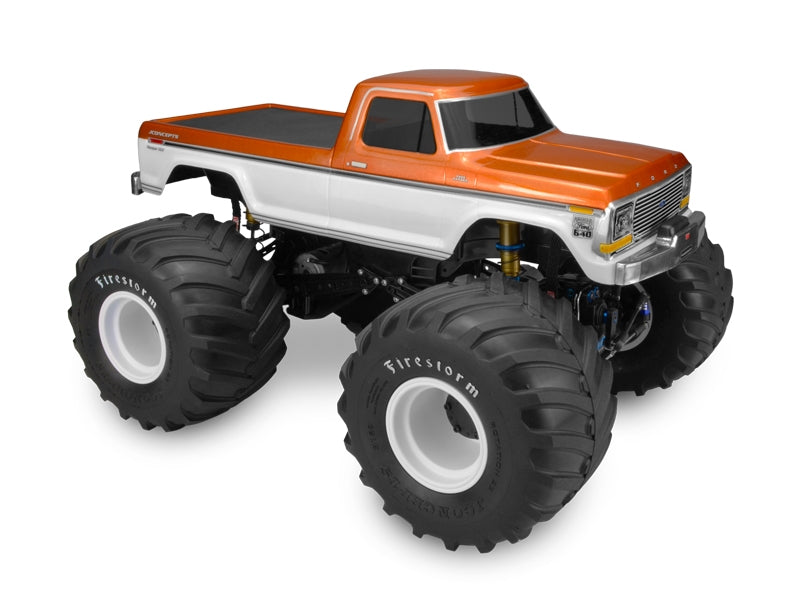 JConcepts 1979 Ford F-250 Monster Truck Body w/ Bumpers