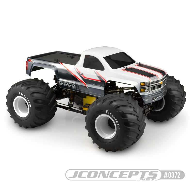 JConcepts 2014 Chevy Silverado 1500 Monster Truck Single Cab Body