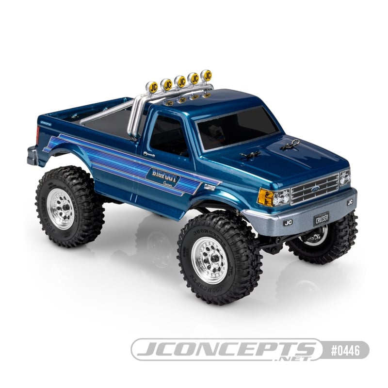 JConcepts 1987 Ford F-250 BIGFOOT Clear SCX24 Body