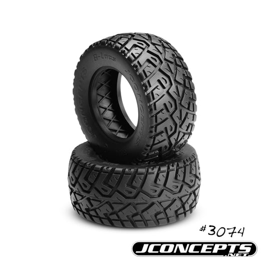 JConcepts G-Locs 2.2"x3.0" Street Tires, Yellow Compound (2)