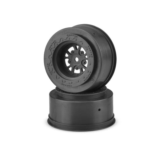 JConcepts Tactic 2.2" x 3.0" Rear Wheels, Black (2)