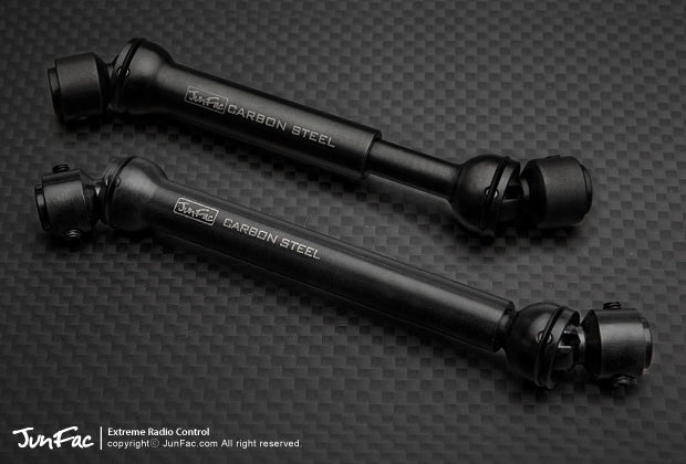 JunFac Hardened Carbon Steel Universal Shafts (2) for R1 Rock Buggy
