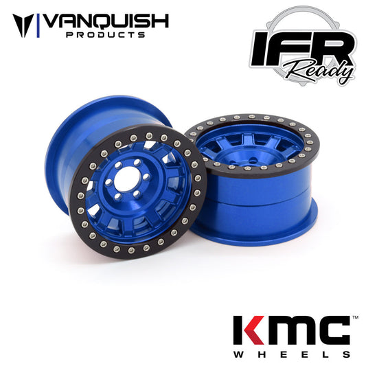 Vanquish Products Single KMC 2.2 KM236 Tank - Blue Anodized