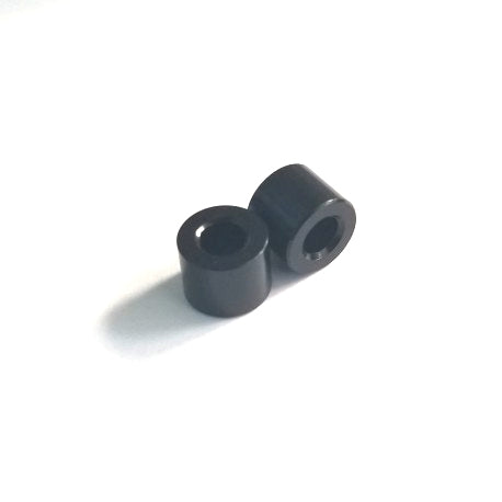 Team KNK 3mm x 6mm Aluminum Spacers (25) pc - Black