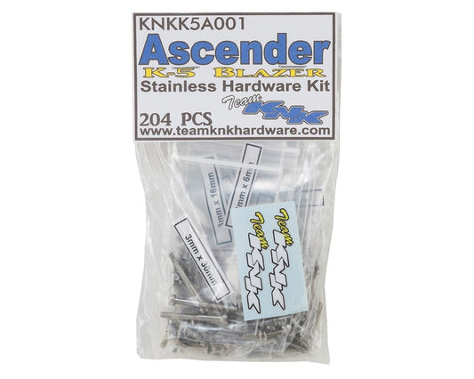 Team KNK Vaterra Ascender K5 Stainless Hardware Kit