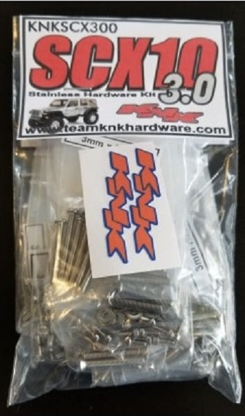 Team KNK Axial SCX10 III Complete Stainless Hardware Kit
