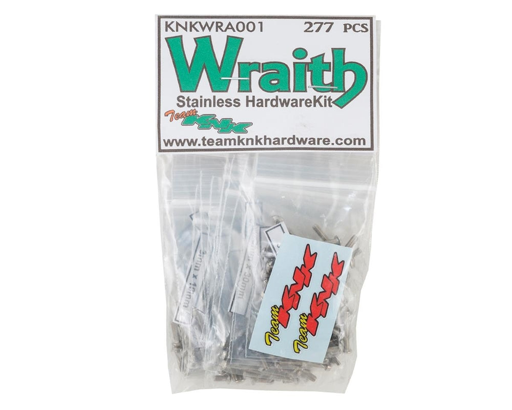 Team KNK Axial Wraith Stainless Hardware Kit