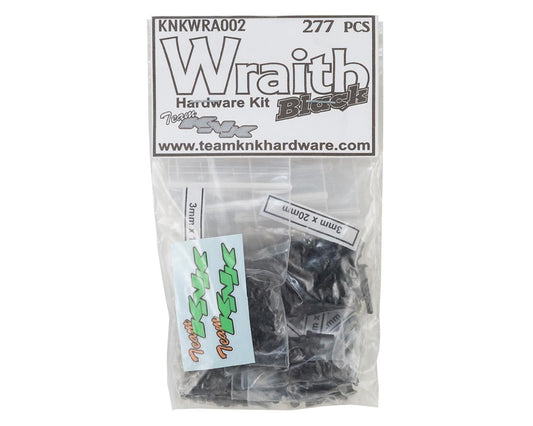 Team KNK Axial Wraith Black Oxide Hardware Kit