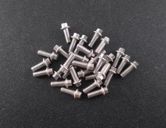 Locked Up RC M2 x 5mm Scale Hex Bolts (30) SS (LOC-039)