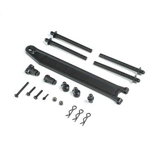 Losi V100 Body Post, Batttery Strap Set