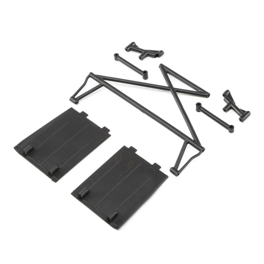 Losi Tower Support X-Bar Mud Guards Rock Rey