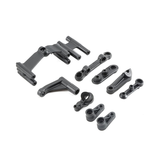 Losi Servo Mount, Steering Servo Set Plastic Brace Baja & Rock Rey