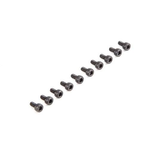 Losi Cap Head Screws M3 x 6mm (10)