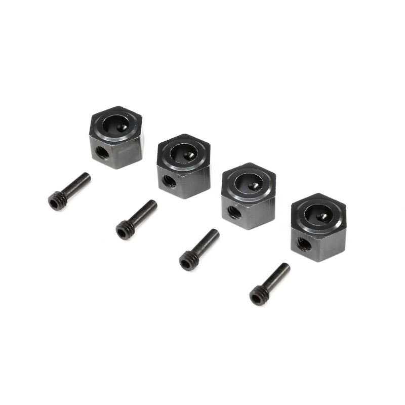 Losi 12mm Machined Wheel Hex, LMT (4)
