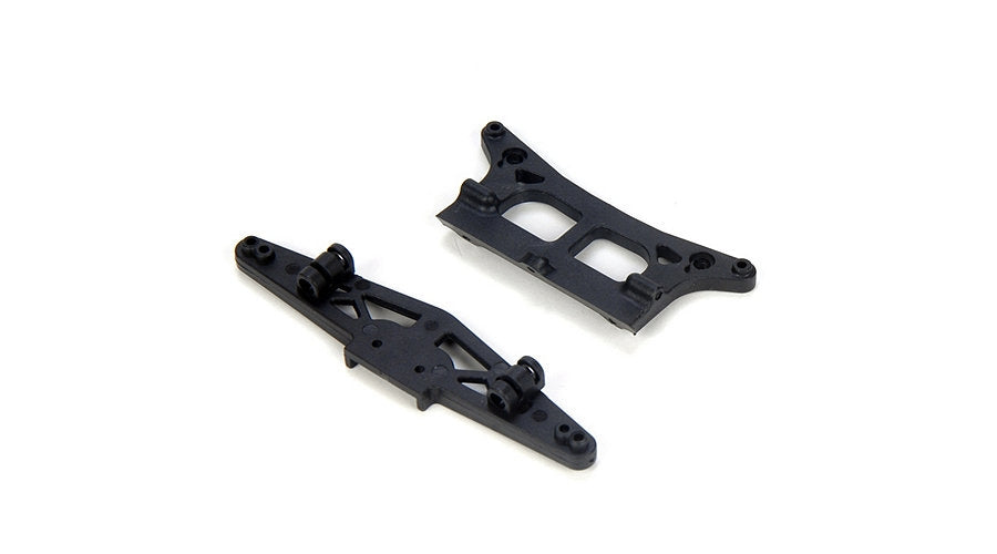 Losi Front/Rear Shock Tower & Lower Shock Mounts: Mini SCT