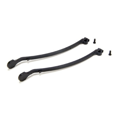 Losi Fuel Tank Lid Pull, Fluorescent Black: 8T 2.0