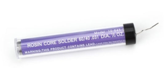 Miniatronics Corp Rosin Core Solder 60/40, 1/2 oz