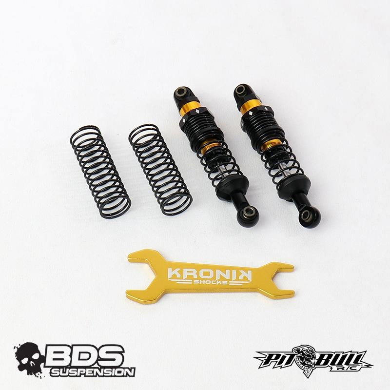 Pit Bull RC BDS KRONIK Shocks - 2 pcs (70mm Orange Dot)