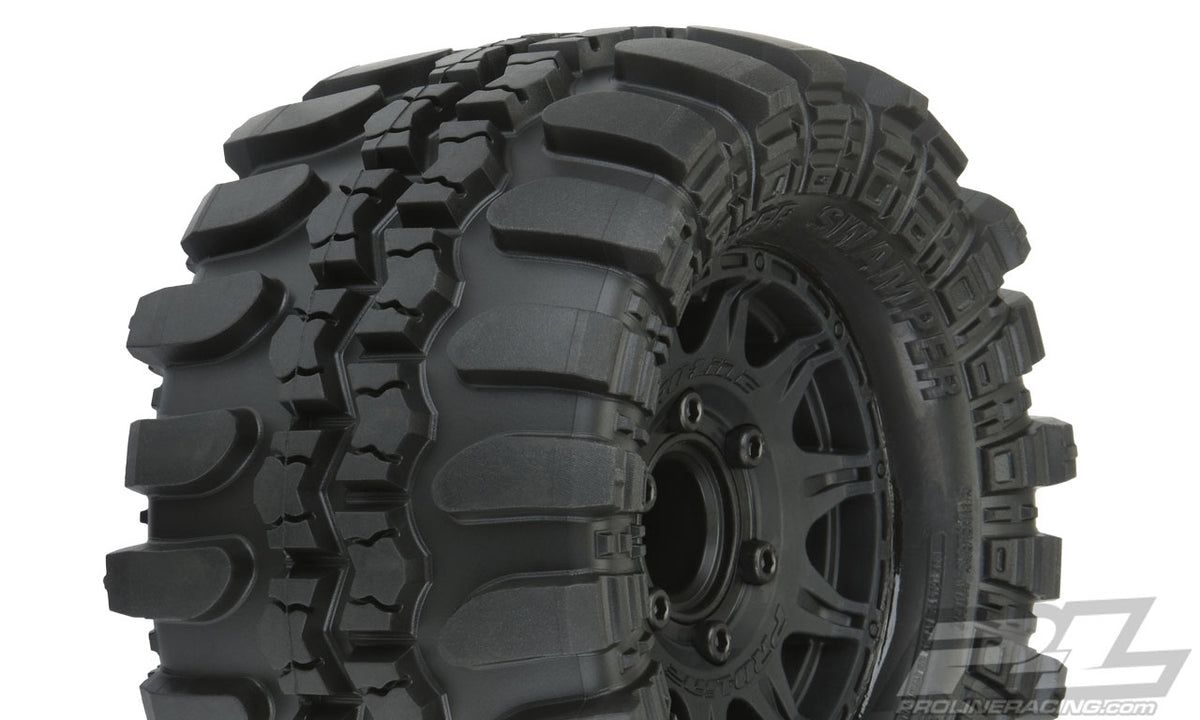 Pro-Line Interco TSL SX Super Swamper 2.8" All Terrain Tires Mounted on Raid 6x30 Wheels (2)