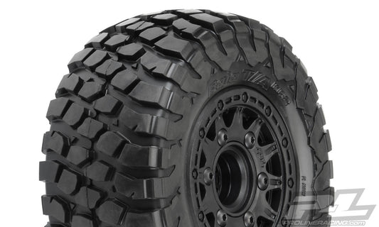 Pro-Line BFGoodrich Baja T/A KR2 SC 2.2"/3.0" M2 (Medium) Tires Mounted on Raid 6x30 Wheels (2)