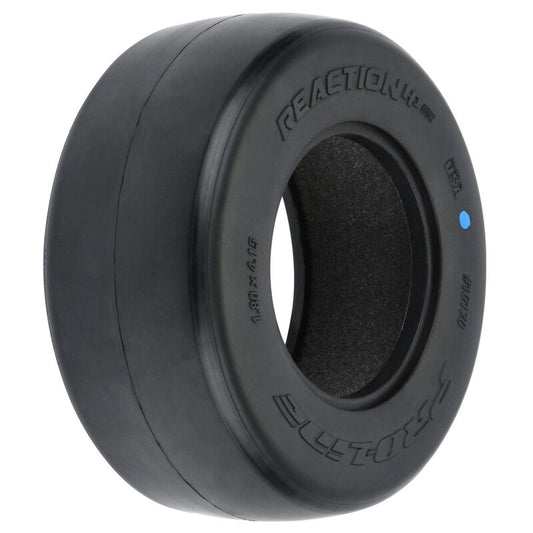 Pro-Line Reaction HP 2.2" / 3.0" Ultra Blue Rear Drag Racing BELTED Tires (2)