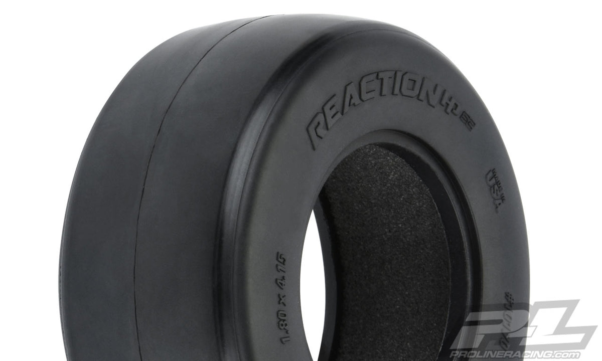 Pro-Line Reaction HP SC 2.2"/3.0" S3 (Soft) BELTED Drag Racing Tires (2)