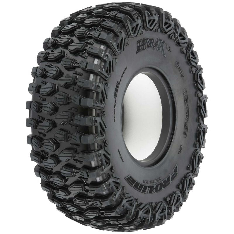 Pro-Line 1/6 Hyrax XL 2.9" G8 Rock Crawling Tires for SCX6 (2)