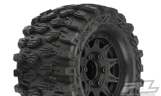 Pro-Line Hyrax 2.8" Tires Mounted on Raid 6x30 Wheels (2)