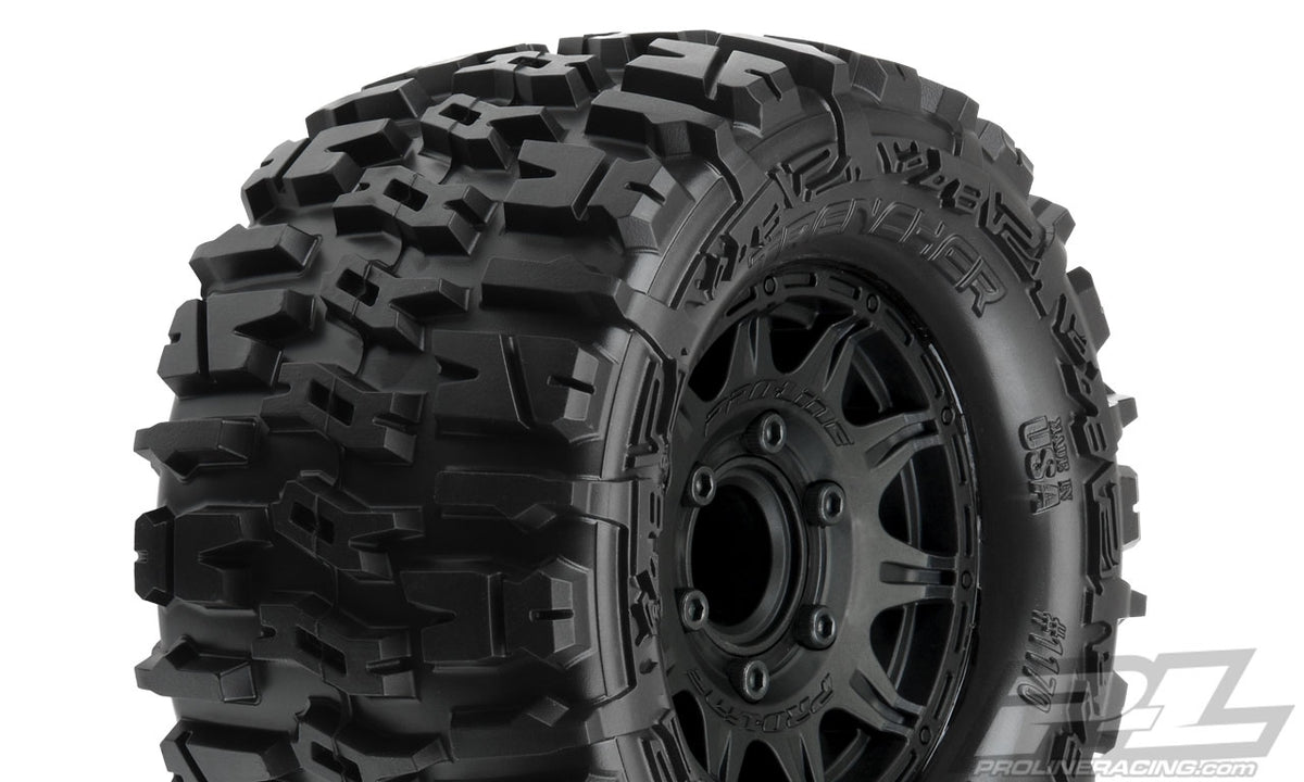 Pro-Line Trencher 2.8" All Terrain Tires Mounted on Raid 6x30 Wheels (2)